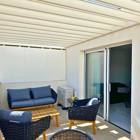 Le Square D'Evan - Appartement De Standing - Grande Terrasse Exterieure - Climatisation Saint-Aunes Bagian luar foto